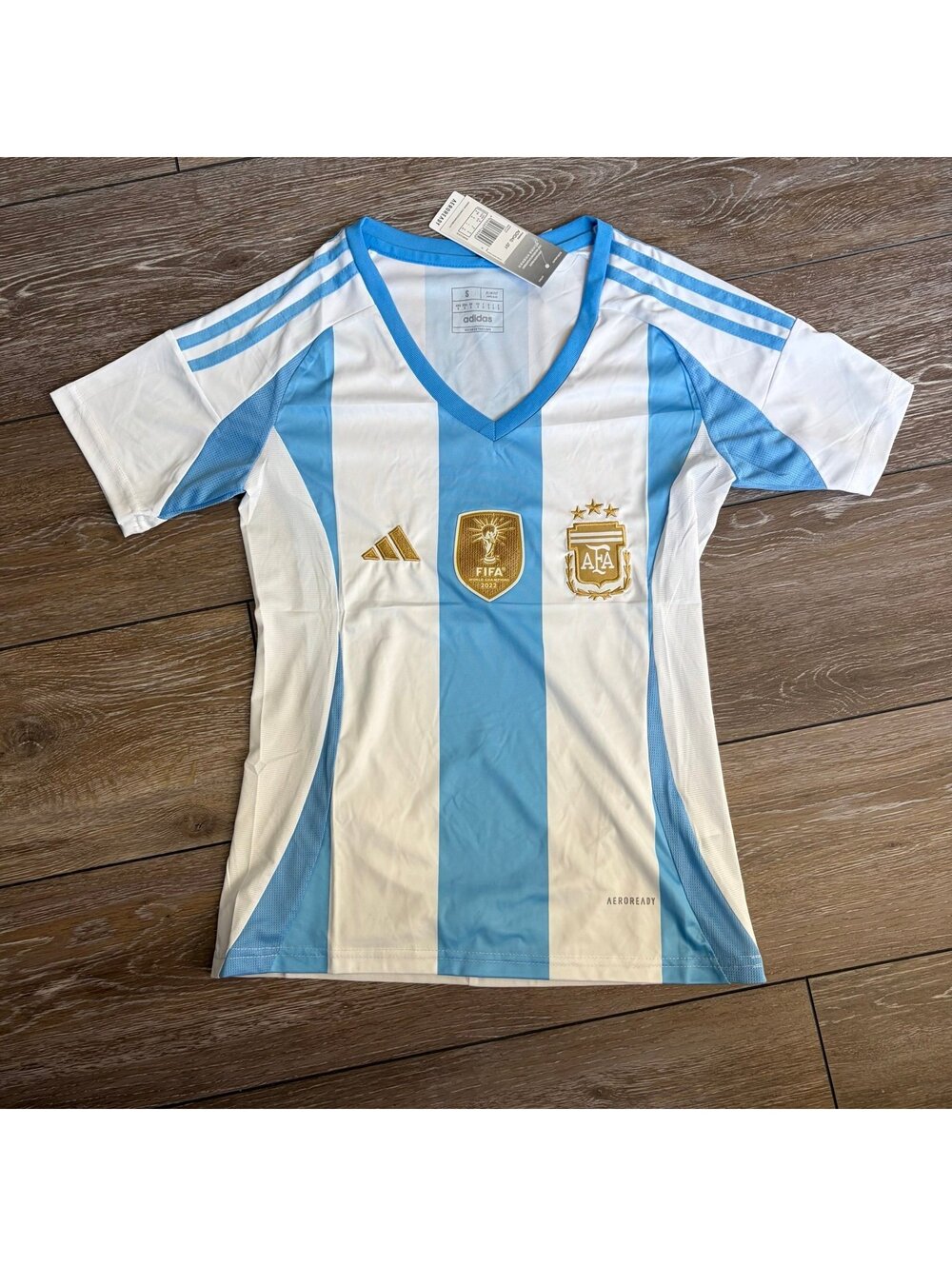 Adidas Argentina Fifa 2022 World Cup Champions Jersey
